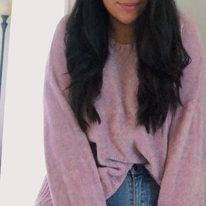Oversized cozy sweater